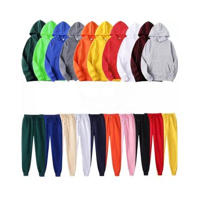 China Wholesale Breathable Unisex Spring And Autumn Sweatsuit Hoodie Track Suit Sets Mens Customized Jogging Tracksuits for sale