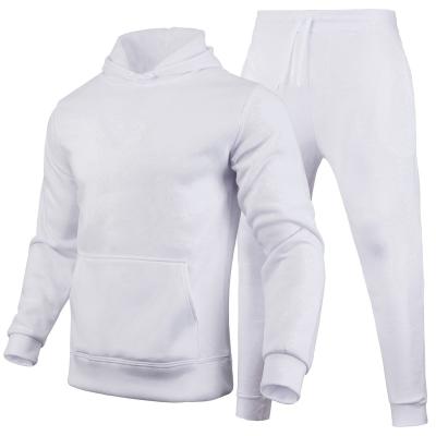 China Wholesale Men Breathable Casual Sweatsuits Customized Fleece Winter Tracksuit Sports Tracksuits Hoodie Set for sale