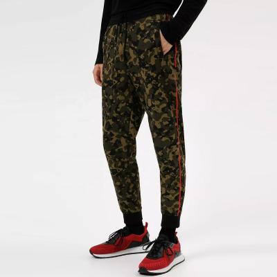 China Breathable Super Soft Comfortable Jogger Fitted Pocket Side Pants Sport Sweatpants Camouflage Sweatpants Oversized for sale