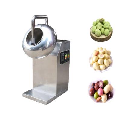 China food & Beverage Factory Small Sugar Film Coating Pan Sugar Coating Machine for Tablet/Chocolate/Dragee/Peanut for sale