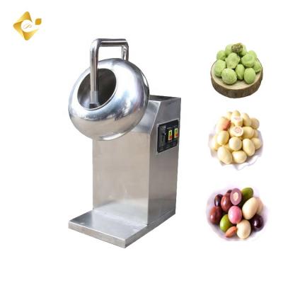 China food & Beverage Factory Drum Nuts Sugar Chocolate Coating Machine With Low Price for sale