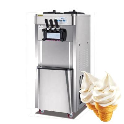 China Three Flavor Taylor Soft Serve Ice Cream Machine Brave Man Professional Ice Cream Maker Commercial Snack Factory Maker for sale