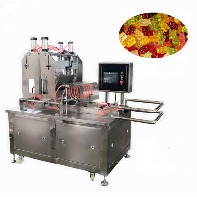 China Advanced Industrial Full Automatic Automatic Production Candy Making Machine Gummy Bear Candy Machine Production Line for sale