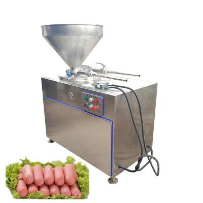 China food & Professional Beverage Factory Sausage Making Machine For Small Scale Chicken Sausage Making Plant Ham Stuffer for sale