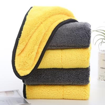 China QUICK DRY Car Wash Towel 1200GSM Microfiber Drying Car Detailing Towel For Easy Clean for sale