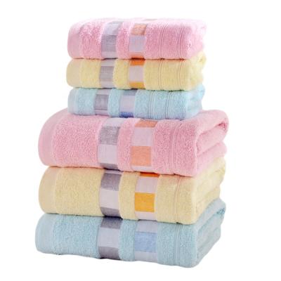 China 100% Sustainable Cotton Face Wash Towel Gift Promotion Towel With Custom Logo for sale