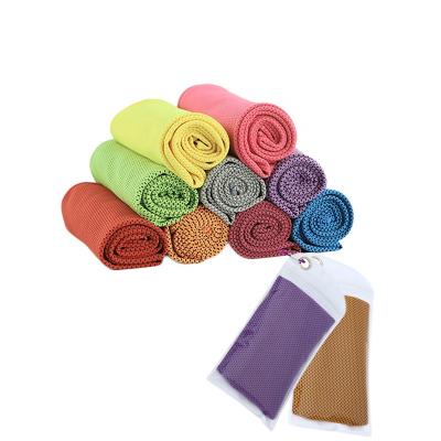 China Viable Instant Cooling Microfiber Neck Sports Ice Cool Towel for sale