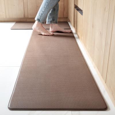 China Non Slip Corridor Aisle Balcony Anti Slip Mat Oil Absorption Mat PU Kitchen Mat for sale