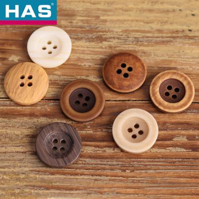 China Durable Polyester Button Non Toxic Resin Buttons Eco Friendly for sale