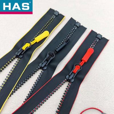 China Customized Polyester Coil Zipper Durable 2 Way Invisible Zipper #10 for sale