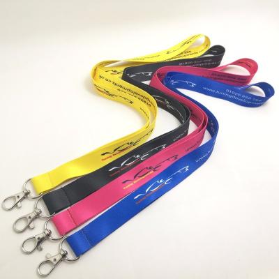 China OEM Polyester Satin Polyester Sublimation Lanyard Accept Rush Order for sale