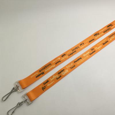 China Advertising Double J Hook Lanyard for Events 3/4