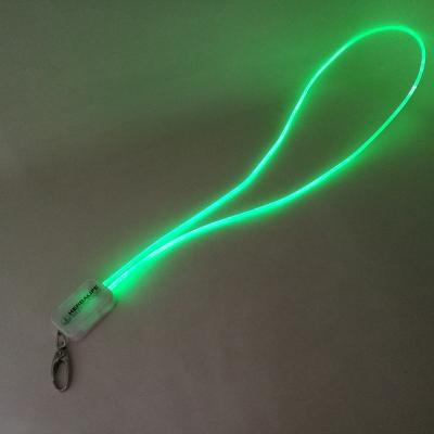 China Advertising for night events party LED flashing lanyard for night party/night show/night music festival etc. for sale