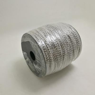 China For Decoration / Wholesale Ready Running Bags 2.4 Mm Metal Bead Ball Chain In Silver Color 100 Meters / Roll for sale