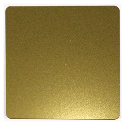 China Furniture Gold Color Sand Blast Finish 201 Stainless Steel Metal Sheet 4x8 for sale