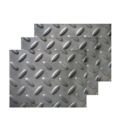 China Decoration aisi 430 2mm stainless steel plate industry and size / hot selling checker plate checkered specification for sale