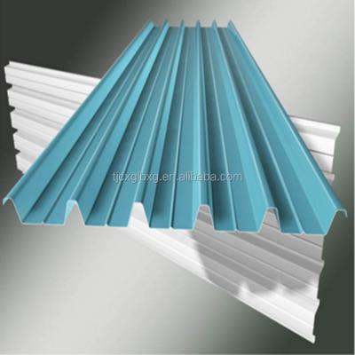 China Construction PPGI / PPGL Metal Roofing Corrugated Steel Sheet / Iron Tile Sheets for sale