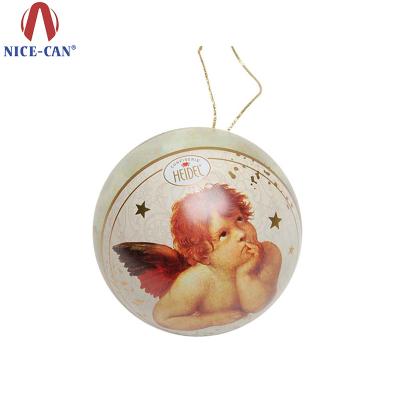 China Promotion Gift Tin Ball Hot Sale Custom Christmas Gift Tin Ball for sale