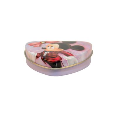 China Soap /Chocolate/ Cookie Cake Printed Empty Soap Heart Tin Can for sale