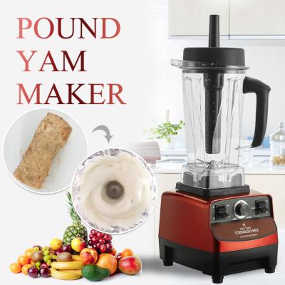 China New Promotion Multifunctional Mini Electric Portable Juice Pound Yam Blender Mixer Electric Table Blender for sale