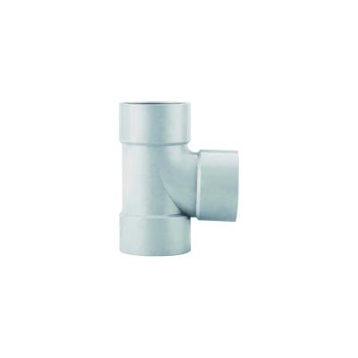 China UPVC AS/NZS1260 DWV UPVC Single Junction F/F Plastic PVC Pipe Fittings For Bathroom for sale