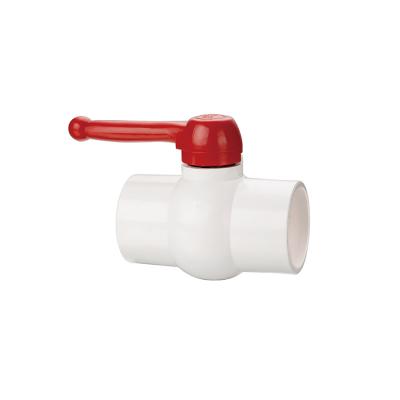 China UPVC ATS5200 PVC BALL VALVE SOLVENT WELD for sale