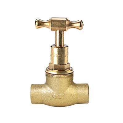 China Brass / Chrome Garden CAPILLARY 2 Way Water Pipe Shut Off Valve Brass Valve for sale