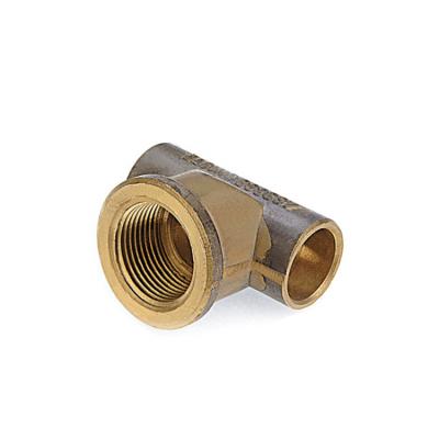 China BRASS CAPILLARY FITTINGS Brass Female Capillary Tee for sale