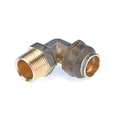 China Good Quality Brass Male Elbow Male Thread Sanitary Fitting Conduit Elbow for sale