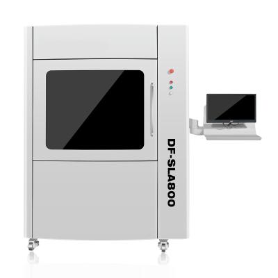 China High Accuracy Industrial 3D Printer DF-SLA800 3D SLA Printing Machine Resin SLA 3D Printer Stereolithography Rapid Prototyping Tool for sale