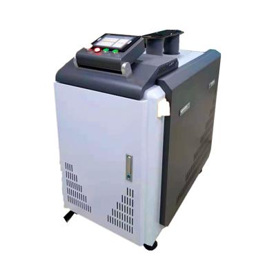 China Stainless Steel 1000W Laser Stripper and Welder One Machine Fiber Laser Cleaning Machine for Rust Removal for sale