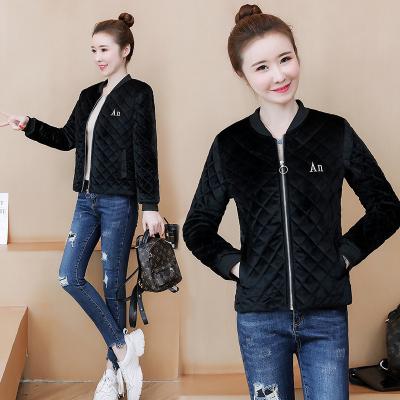 China Sustainable 2022 Women's Cotton Padded Warm Clothes Korean Winter Jacket Top Down Cotton Padded Clothes for sale