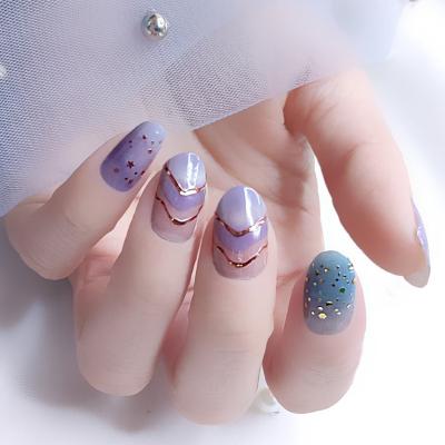 China New Arrival Plastic Cheap Price Sticker Korean Beauty Nail Sticker Customized Nail Art Manufacturer From China Korean Waterproof Nail S for sale