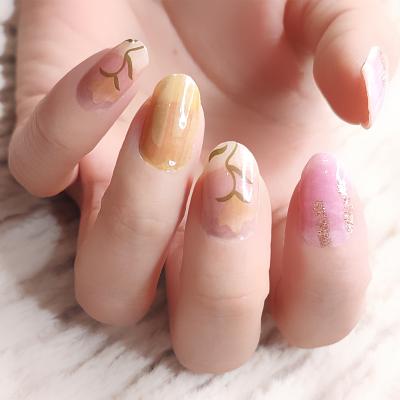 China Nail Art Beauty Manufacturer direct custom nail sticker is simple, convenient and durable nail gel sticker, girl sticker nail art for sale