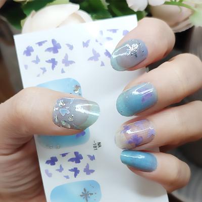 China Nail Art Beauty Fashion Nail Art Glue Sticker Adhesive, Ohora Gel Nail Sticker, Nail Art Shopping Stickers for sale