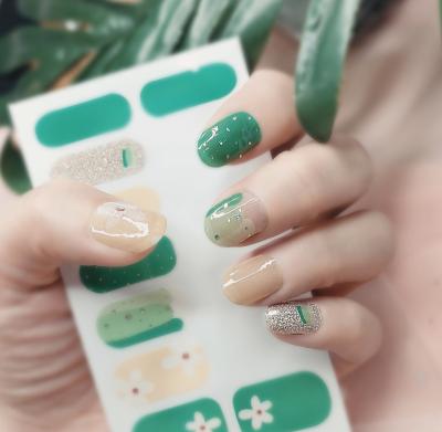 China Nail Art Sticker Gel Polish Sticker Beauty Wholesale Custom Nail Art Wraps Decoration Real Nail Art, Nail Art Stickers, Korea Nail Holiday Stick for sale