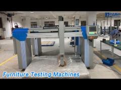 PLC Electronic Furniture Testing Machines Spring / Foam Mattress 1000N