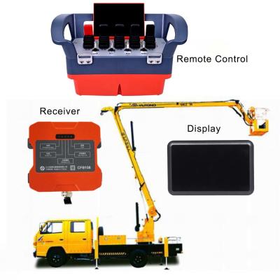 China Aerial Lift Platform Electrical Control System Customization Wireless Remote Control With Display Set for sale