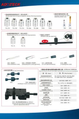 China Thermal Treatment 20pcs Tool Suite Common Rail Injector Tools , Easy To Operate for sale