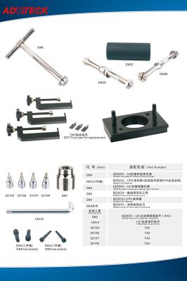 China High Accuracy Injector Common Rail Tools , Pump Tool Kits For Euro Truck for sale