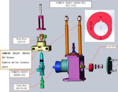 Chine Pièces de rechange EUP Pompe d'injection de carburant Piston en acier Métal à vendre