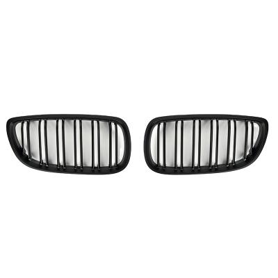 China ABS E92 TWIN BAR GRILL FOR MATTE ACCORD BLACK 3 CUT GRILL 2006-2009 SERIES for sale