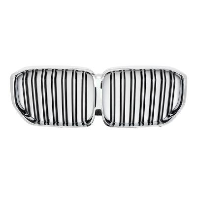 China ABS G05 Twin Bar Grill For Tunning X5 Grill Chrome Rim And Gloss Black for sale