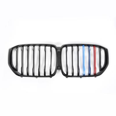 China ABS G05 Single Bar Grille For X5 Grille Tunning Gloss Black With Tri Color for sale