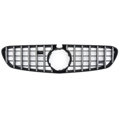 China ABS Good Quality Black Chrome Car Front Grille For Benz C217 C Class for sale