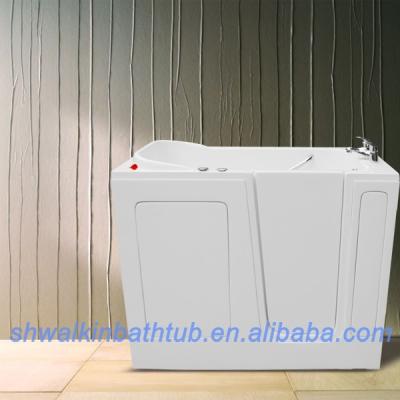 China Elderly Walk In Tub With Original Inflatable Hot Shower Spa Fiberglass Shower Bathtub for sale