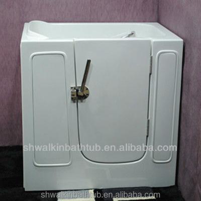 China Bathtub with seat with handle and shower top seat and walk in tubs for the elderly with seat for sale