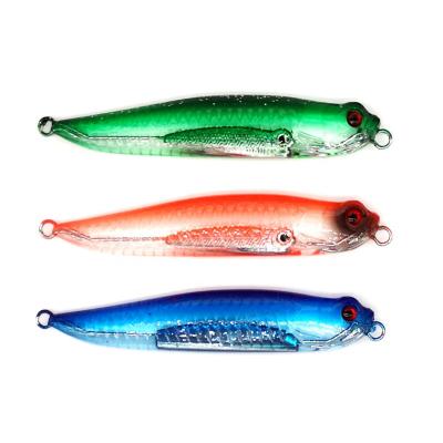 China Resin and Lead Wholesale Custom High Quality Epoxy Resin Lures Lure OEM Custom Trout Baits Perch 125mm Pencil Sinking Fishing Lure for sale