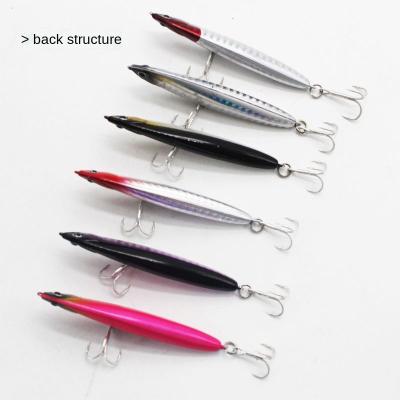 China Wholesales 10-24g 7.5-9.5cm Plastic Pencil Sinking Hard Jerkbait Saltwater Bait Fish Fishing Lures For Bass Fresh Water Hard Plastic for sale