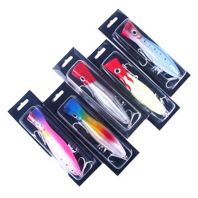 China Hot Sales ABS 160mm 83.2g TopWater Fishing Lure Snap Lure Wobblers Big Mouth Floating Gear Carp Lures Big Game Trolling Groundbait for sale